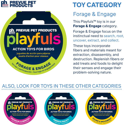 Prevue Pet Products 60062671: Jellyfish Bird Toy