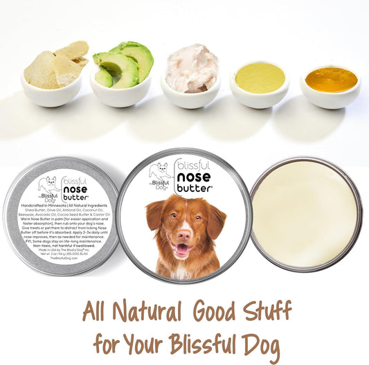 The Blissful Dog Nova Scotia Duck Tolling Retriever Unscented Nose Butter - Dog Nose Butter, 1 Ounce