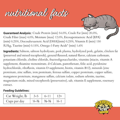 Dr. Elsey'S Cleanprotein Salmon Formula Dry Cat Food, 2 Pound (Pack of 1)