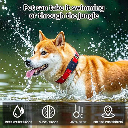 for Airtag Dog Collar Holder 2 Pack,Waterproof Dog Collar Holder for Apple AirTag(Gen 1 & 2),Silicone Air Tags Case for Dog Collars(Navy)