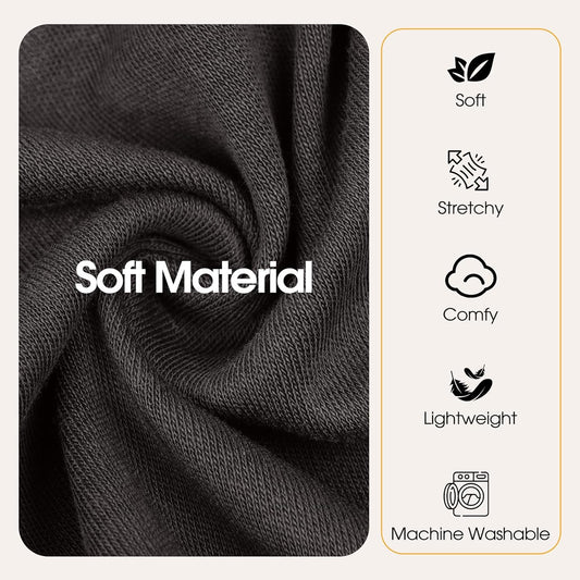 Dog Pajamas for Large Breeds with Back Zipper, Stretchy Pjs for Pets Boys & Girls, Long Sleeve Anti-Licking Recovery Suit for Dogs, Dog E-Collar Alternative for Weimaraner, Dalmatian, Grey XL