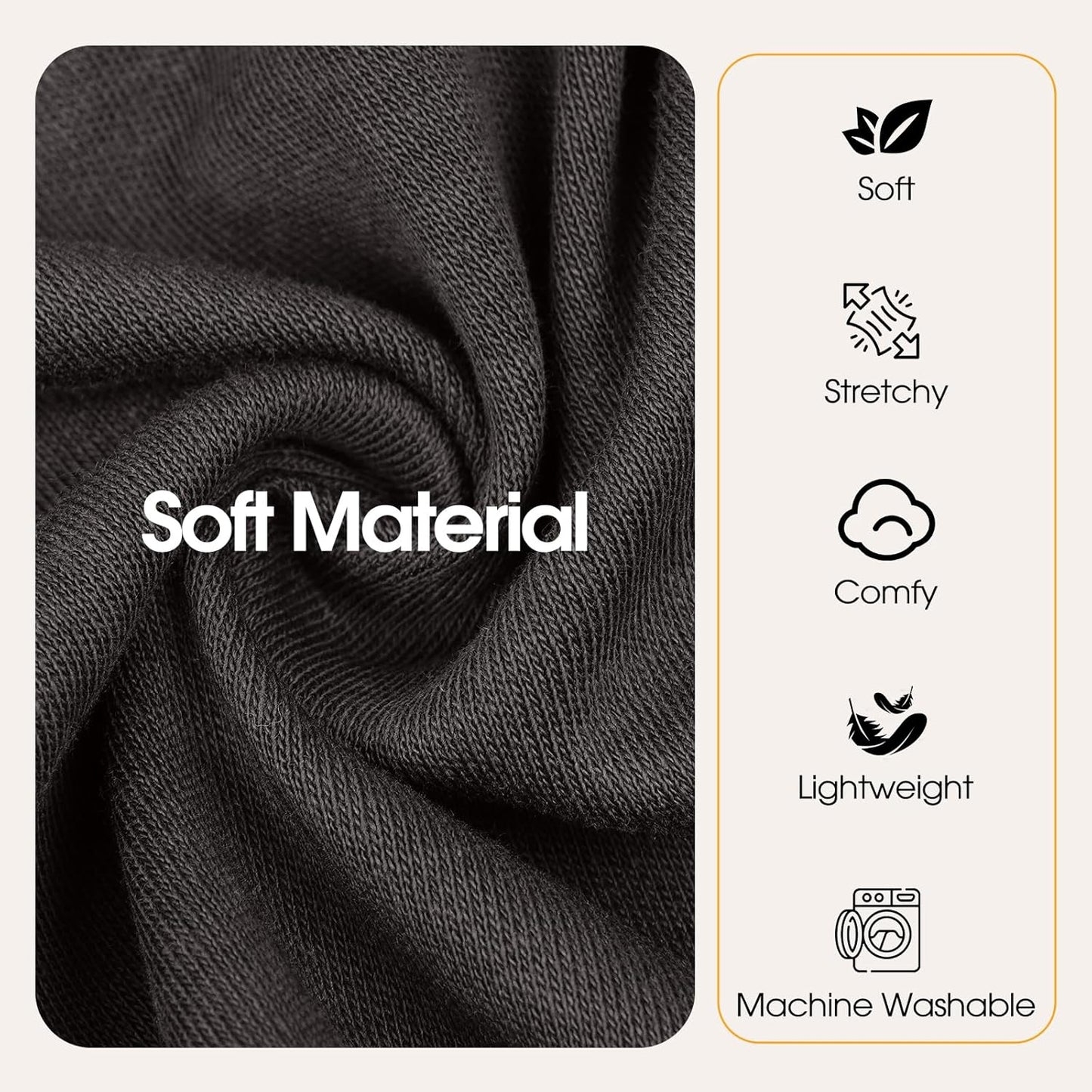 Dog Pajamas with Zipper Back, Adjustable Long Sleeve Pjs for Small Dogs, Anti-Licking Recovery Suit for Dogs After Surgery, Comfy Pet Onesie Outfit for Cocker Spaniel, French Bulldog, Grey M