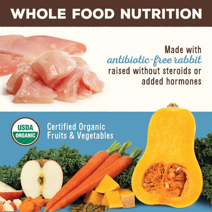 Primal Freeze Dried Raw Cat Food Nuggets Rabbit, Complete & Balanced Meal or Topper, Premium, Healthy, Grain Free, High Protein Raw Cat Food with Probiotics (5.5 oz)