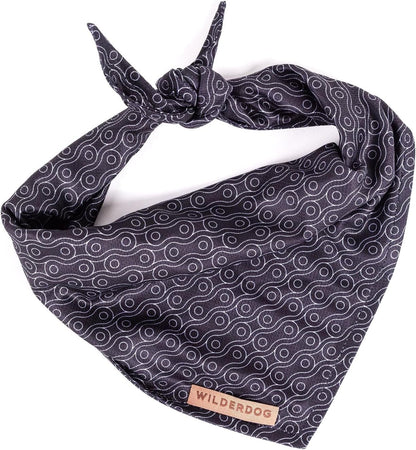 Wilderdog Dog Bandana with Lightweight Quick Drying Poly-Blend Mesh Material in Off The Chain