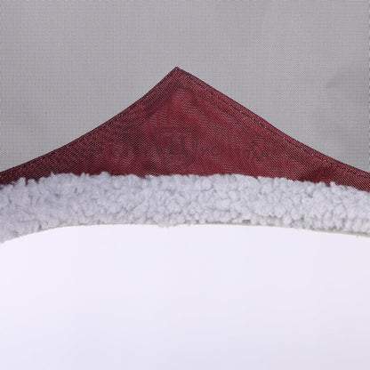 Harrison Howard CareMaster Pro Luminous Horse Fly Mask Large Eye Space Standard with Ears UV Protection for Horse Red XL Extra Full