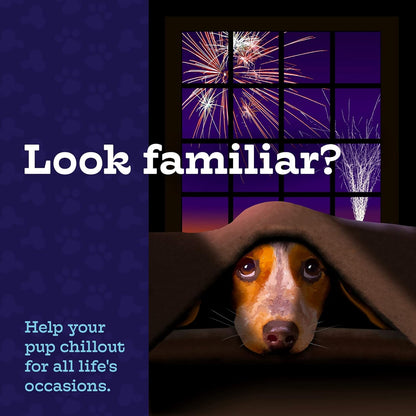 Moe’s Calming Chews for Dogs 90ct – Natural Anxiety Relief with Hemp, Chamomile, and Tryptophan – Calming Dog Treats for Separation, Fireworks, Travel and Storms (Chicken)