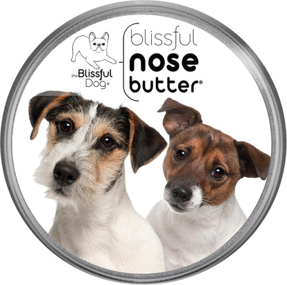 The Blissful Dog Jack Russell Terrier Unscented Nose Butter - Dog Nose Butter, 4 Ounce