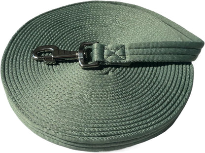 Horse Training Lunge Line with Alloy Trigger Buckle for Accurate Equestrian Training of 32.8 ft(10 Meters)