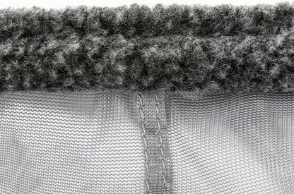 Harrison Howard CareMaster Horse Fly Mask Half Face with Ears Moonlight Silver Medium Cob