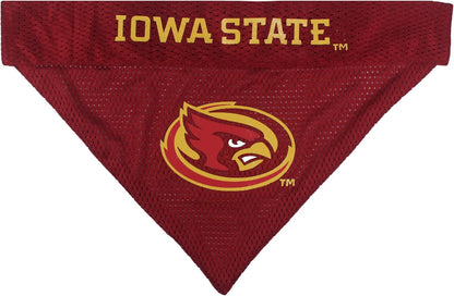 Pets First Collegiate Pet Accessories, Reversible Bandana, Iowa State Cyclones, Small/Medium