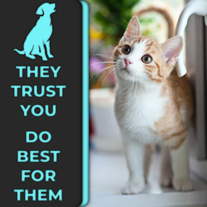 Cat Nail Clipper by H&H Pets - Professional Sharp Stainless Steel Claw Clipper Trimmer with Sturdy Non Slip Handles - for Small Animal & Cats Nail Cutter