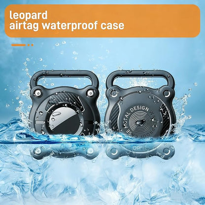 IPURLAR for Airtag | Dog Airtag Holder | Waterproof - Airtag Dog Collar Holder with Removable Metal Loop, Light Weight fit Width1.2in/ Thick0.18in Airtag Collar Holder