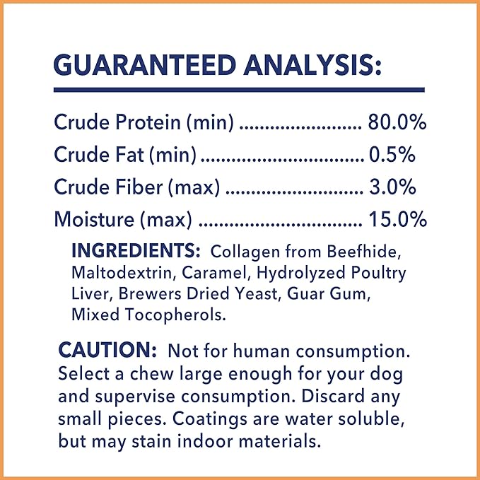 Pet Factory CareChewz Collagen 6-7" Skinny Braided Sticks Dog Chew Treats - Chicken Flavor, 5 Count/1 Pack