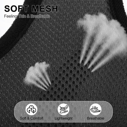 BINGPET Small Dog Harness - Breathable Mesh Puppy Cat Harnesses - No Pull Adjustable Dog Harness Dog Vest Harness for Small and Medium Dogs