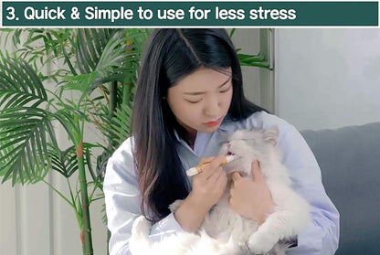 Cat Toothbrush & Toothpaste Kit – Flavor-Free Dental Gel for Cats – Finger Brush & Handle for Daily Oral Care – Plaque & Tartar Cleaning for Kittens and Adult Cats (1 Pack, 3 Count)