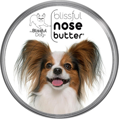 The Blissful Dog Papillon Unscented Nose Butter - Dog Nose Butter, 16 Ounce