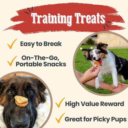 Farm To Pet - Dog Training Treats - Chicken Chips, Single Ingredient - 12 oz, Lean, All Natural, Healthy Dog Treats for Small, Medium, Large Breeds, & Puppies, Made in USA