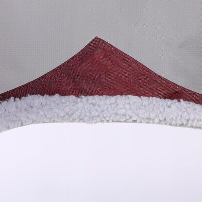 Harrison Howard CareMaster Pro Luminous Horse Fly Mask Standard with Ears UV Protection for Horse Red Full Size