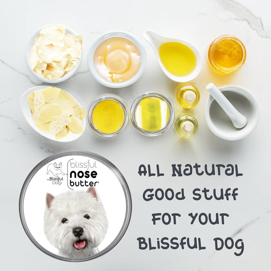The Blissful Dog West Highland Terrier Unscented Nose Butter