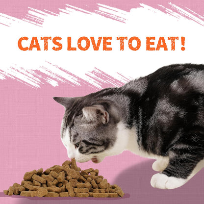 Just Try 16 OZ Shrimp Cat Treats - Grain Free, Crunchy Cat Snacks with Real Shrimp & Krill Oil for Cats, Omega-3 for Skin & Coat, Training Treats