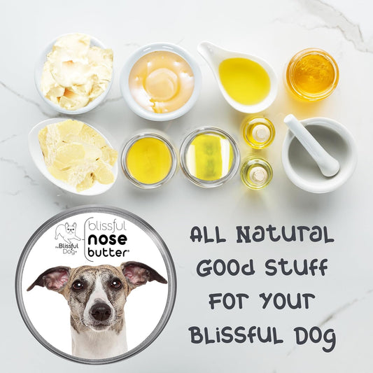 The Blissful Dog Whippet Unscented Nose Butter - Dog Nose Butter, 8 Ounce