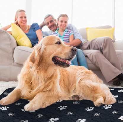 EZwhelp Reusable Dog Pee Pads, Washable Waterproof Mats for Dog Potty Training or Whelping Pads, 24x48 Inch, 2 Pack