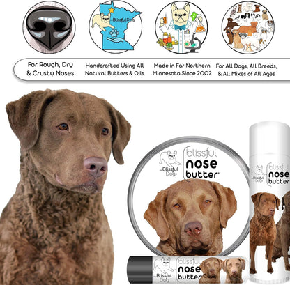 The Blissful Dog Chesapeake Bay Retriever Unscented Nose Butter, 0.15-Ounce