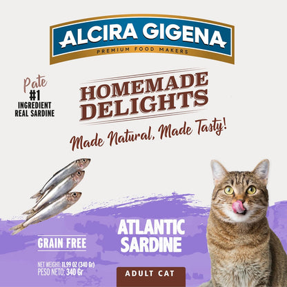 Wet Cat Food (Atlantic Sardine) - (Pack of 12)
