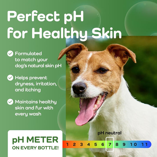 Sensitive Care -Tangle-Free-Silky Shine Softening and detangling Shampoo, Delicate Coat Clean & Odor Control Shampoo – Advanced Shine Formula for Dogs (Jack Russell, 16 Fluid Ounces)