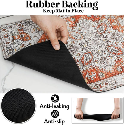 Dog Food Mats for Floors Absorbent, Pet Cat Food Mat - Non Slip Dog Bowl Mats for Food and Water Pet Supplies