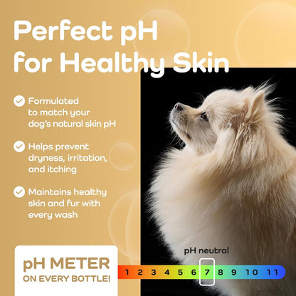 Sensitive Care -Tangle-Free-Silky Shine Softening and detangling Shampoo, Delicate Coat Clean & Odor Control Shampoo – Advanced Shine Formula for Dogs (Pomeranian, 16 Fluid Ounces)