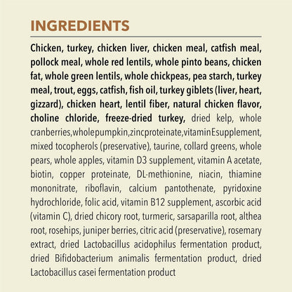 ACANA Grain-free Dry Cat Food Meadowlands Chicken Turkey Fish and Cage-Free Eggs 10lb Bag