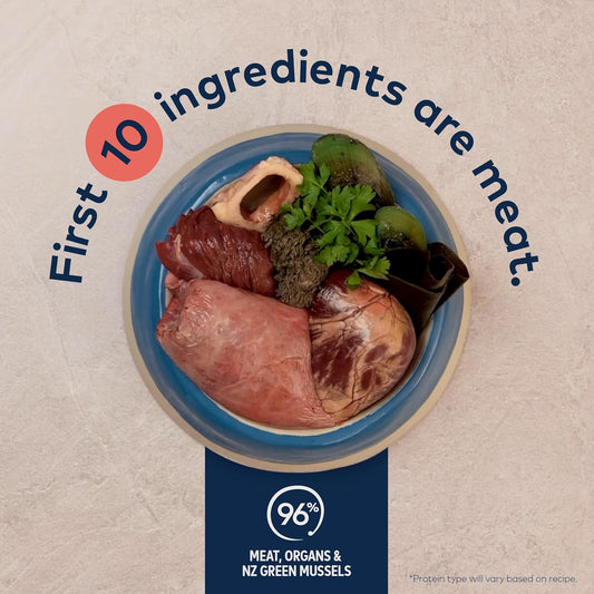 ZIWI Peak Air-Dried Cat Food – Beef - All Natural, High Protein, Grain Free, Limited Ingredient w/ Superfoods (14oz)