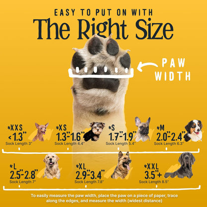 DOK TigerToes Premium Non-Slip Dog Socks for Hardwood Floors - Extra-Thick Grip That Works Even When Twisted - Prevents Licking, Slipping, and Great for Dog Paw Protection (Sassy Pink, X-Small)