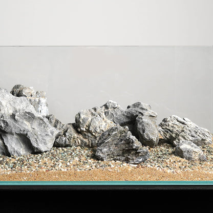 LANDEN Thoreau Aquarium Sand for Aquascape 2L(7lbs), Fish Tank Gravel, Aquarium Natural Cosmetic Gravel, Fish Tank Decorative Sand, Coarse Sand for Plants, 2-3mm