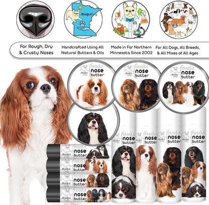 The Blissful Dog Cavalier King Charles Spaniel Unscented Nose Butter - Dog Nose Butter, 4 Ounce