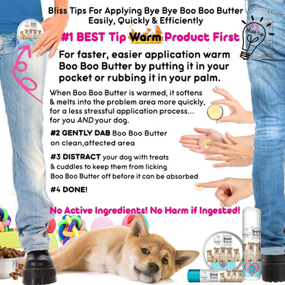 The Blissful Dog .15 oz Tube Shiba Inu Booboo Butter
