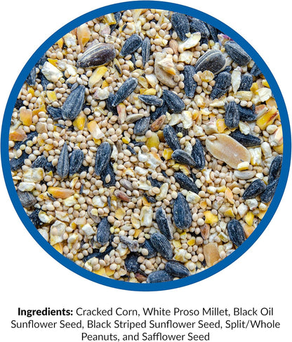 Lyric Wild Bird Mix - Wild Bird Food for Outside Feeders - Attracts Doves, Jays and many more - 40 lb. Bag