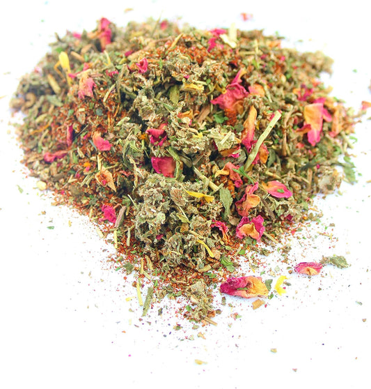 Non-GMO Backyard Chicken Nesting Herbs (1.25 pounds) - Naturally Keep A Clean Coop Your Hens Will Love