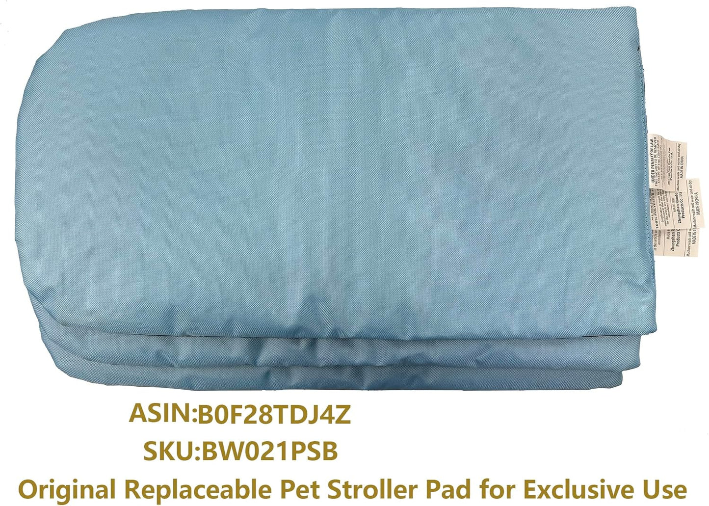 ROODO Pet Stroller Inner Pad for Exclusive Use,Original,Replaceable,Easy to Clean,Set of 3 pc(Sky Blue) - Pawvie