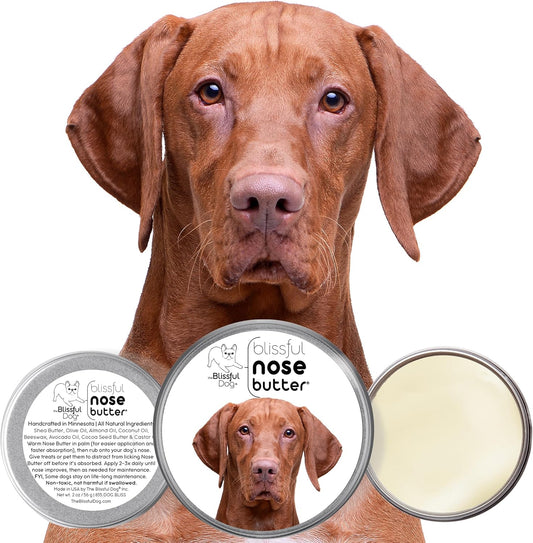 The Blissful Dog Vizsla Unscented Nose Butter - Dog Nose Butter, 8 Ounce