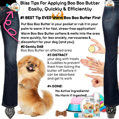 The Blissful Dog 2 oz TIN Pekingese Booboo Butter