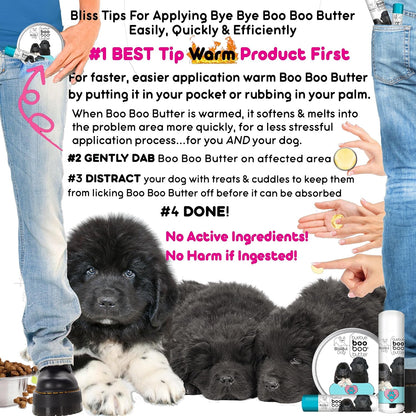 The Blissful Dog .50 oz Tube Newfoundland Booboo Butter