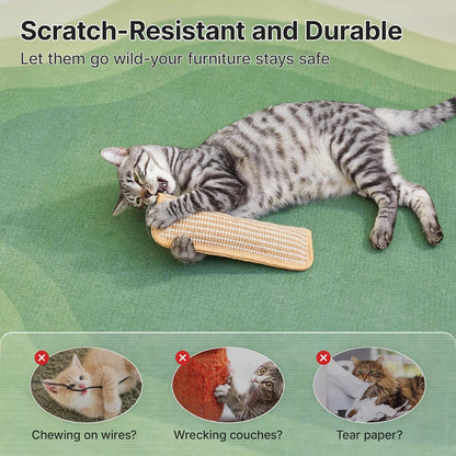 Potaroma Cat Toys Pack of 2 with 6000mg A+ Organic Catnip, Soft Sisal Material Indoor Kitten Scratching and Kicker Toys, Drives Bored Cats Crazy with Fun Interactive Chew