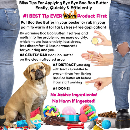 The Blissful Dog Puggle Boo Boo Butter, 1-Ounce