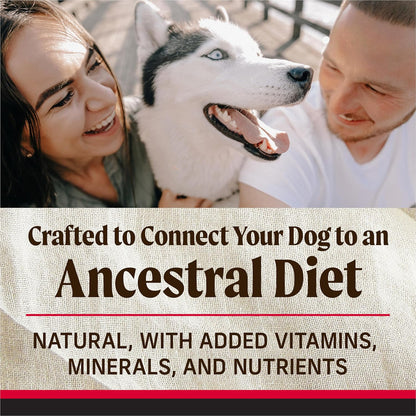 Merrick Backcountry Grain Free Dry Adult Dog Food Kibble With Freeze Dried Raw Pieces, Great Plains Red Recipe - 20.0 lb. Bag