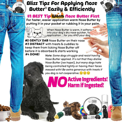 The Blissful Dog Curly Coat Retriever Unscented Nose Butter, 16oz
