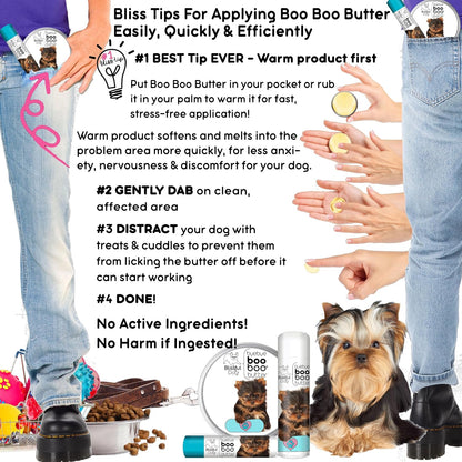 The Blissful Dog Yorkshire Terrier Boo Boo Butter, 16 oz.