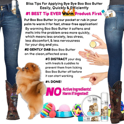 The Blissful Dog 2 oz TIN Pomeranian Booboo Butter