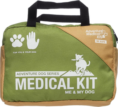 Adventure Medical Kits Me & My Dog Medical Kit - Human & Canine First Aid Essentials - Includes Cold Pack, SOL Emergency Blanket, Splinter Picker & More
